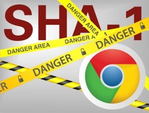 Chrome vs SHA1