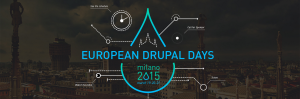 Logo ufficiale degli European Drupal days 2015