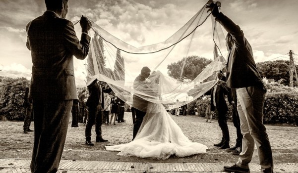 Foto bianco e nero di Celli - Fotografo matrimonio Roma