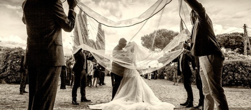 Foto bianco e nero di Celli - Fotografo matrimonio Roma