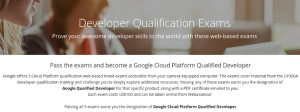 Certificazione Google Cloud Platform Qualified Developer