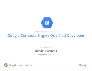 Google Cloud Platform Compute Engine Developer Flavio Castelli